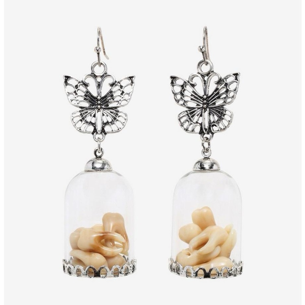 ⚜️Thorn & Fable Butterfly Tooth Fairy Earrings! NWT!